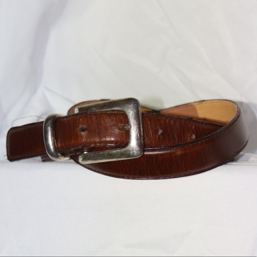 Simple Leather Belt - Picture 2 of 3